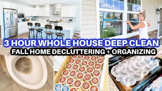 WHOLE HOUSE DEEP CLEAN WITH ME DECLUTTER |NIGHT TIME CLEANING MOTIVATION CLEANING ROUTINE HOMEMAKING