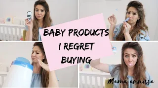 BABY PRODUCTS I REGRET BUYING | NEWBORN BABY PRODUCTS YOU DON'T NEED