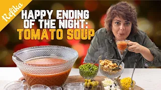 Best Way to End Parties and Celebrations: Late Night Tomato Soup with Crispy Mantı 🤩
