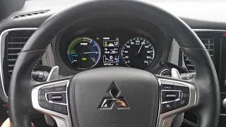 Mitsubishi Outlander PHEV 2020 - consumption on higway (110 - 120 km/h)