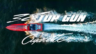 Cigarette 38 Top Gun at  Lake of the Ozarks - Summer 2023