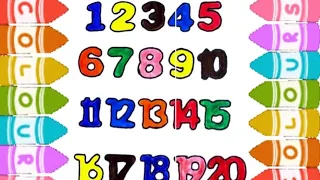 Numbers Song 1 to 20 for kids and toddlers | Counting Numbers | Learning Videos for Childrens