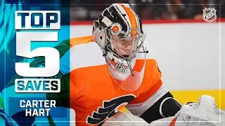 Top 5 Carter Hart saves from 2018-19