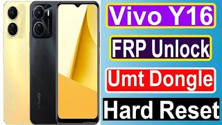Vivo Y16 Frp Bypass Android 12 One Click By Umt Dongle Latest New Security (2023)....