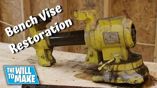 Old Bench Vise Tool Restoration | Tools | Restoration | The Will To Make