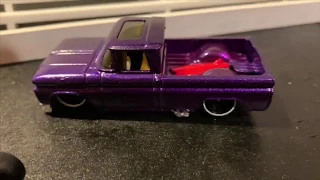 Custom Hot Wheels 62 Chevy pickup “60’s custom”