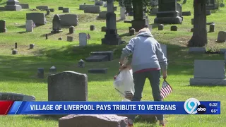 Village of Liverpool pays tribute to veterans