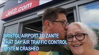 Zante 2023 - Bristol Airport Jet2 - The Day UK’s Air Traffic Control System Crashed