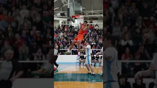 Isaac Asuma with 360 slam! Video by @themaysonbrown #cherrytigers #highschoolbasketball