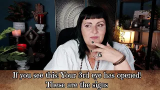 If you see this your 3rd eye has opened!!! These are the signs - tarot reading