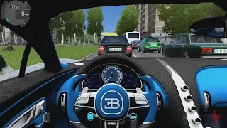 City Car Driving - Bugatti Chiron | Street Racing