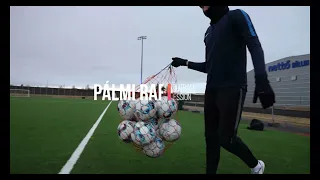 Football in -5° in Iceland//Pálmi Rafn
