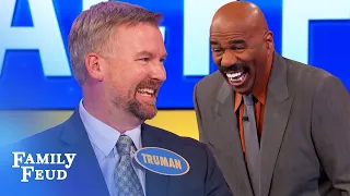 Did Truman just end his marriage on Family Feud??