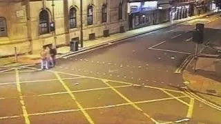 CCTV of driver's shocking hit-and-run revenge attack in Manchester