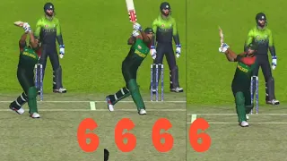 Tamim Iqbal hit 4 sixes in an over to Shadab- Pakistan VS Bangladesh 2nd T20 - Real Cricket 19