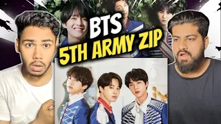 First Time Reaction To Kpop BTS '5th ARMY ZIP !!