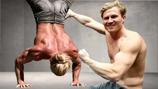 Pro Climber VS. Handstand Push-up || Magnus Midtbø tries Calisthenics