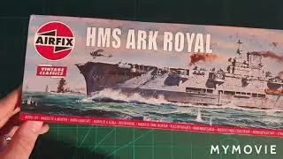 Airfix HMS Ark Royal  - The Build