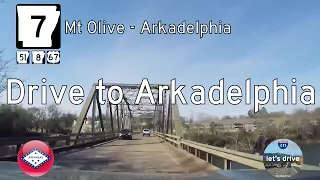 Arkansas Highway 7 - Mt Olive - Arkadelphia | Drive America's Highways 🚙