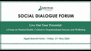 Social Dialogue Forum: Mental Health in Workplace and Schools