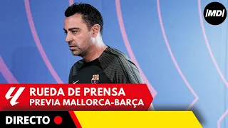 DIRECTO: RUEDA PRENSA de XAVI HERNÁNDEZ previa al partido RCD MALLORCA VS BARÇA (LaLiga EA Sports)