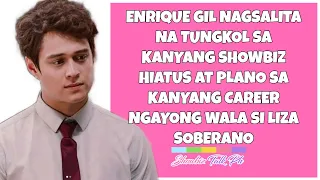 #lizquen Enrique Gil NAGREACT sa ESTADO ng kanyang SHOWBIZ CAREER ngayong wala si Liza Soberano