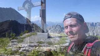 Knittelkarspitze 2378m mit Steinkarspitzenüberschreitung - Liegfeistgruppe - Lechtaler Alpen