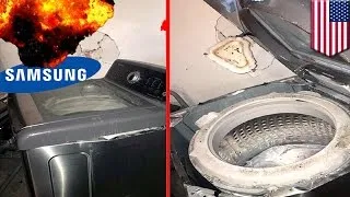 Exploding washing machines: Now Samsung top load washers are blowing up across the U.S. - TomoNews