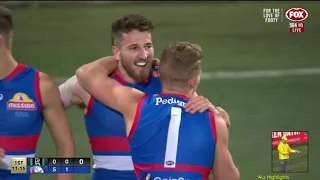 1ST HALF | 2021 Preliminary Final | Western Bulldogs highlights vs Port Adelaide