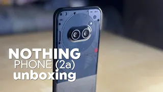 Nothong Phone (2a) kicsomagolás-unboxing