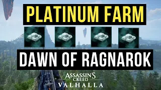 Infinite PLATINUM Farm -- 4 Platinum in 5 minutes & Titanium++ -- Dawn of Ragnarok DLC  AC Valhalla