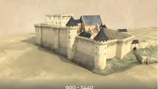 Reconstitution virtuelle de l'Histoire du château royal de Blois