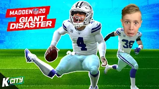 A Giant Disaster in Madden NFL 20! (Season 2 Week 4) K-CITY GAMING