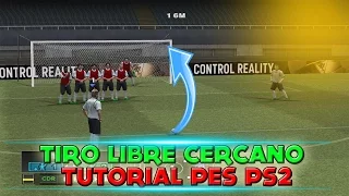 Tutorial tiro libre cercano / Close free throw Tutorial pes ps2