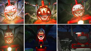 Choo Choo Charles Type Of Mobile Android and IOS Version Games Death Caught Jumpscares Comparison