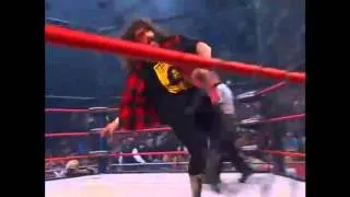 Mick Foley vs Sting Lockdown 2009 Highlights