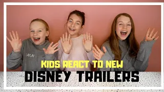 KIDS react to new Disney Trailers | Copper Studios