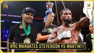 WBC MANDATES SHAKUR STEVENSON VS FRANK MARTIN WHICH INDICATES NEGOTIATES FOR THIS FIGHT HAS STARTED!