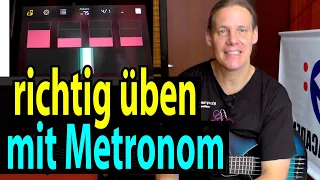 Mit Metronom richtig üben und spielen, um dein Timing zu verbessern