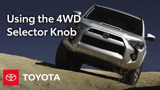 2014 4Runner How-To: 4WD Selector Knob | Toyota