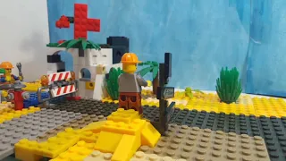 Lego Трейлер Мультфильм война в ираке .1 часть