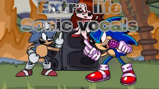 Extra Life Sonic Vocals / Friiday night Funkin Vs Extra Life