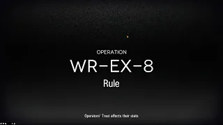 Arknights WR-EX-8 Challenge Mode Low Rarity