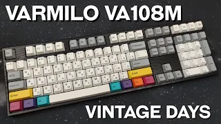 Обзор Varmilo VA108M Vintage Days. Красиво, однако!