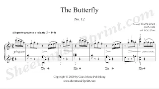 Maykapar : The Butterfly, Op. 28, No. 12