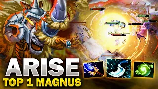 12 minutes of Ar1Se Magnus outplaying his enemies - Best Magnus in Dota !!