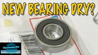 Greasing a new sealed bearing? (Ep72)