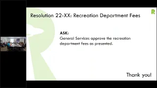 General Services Committee Meeting | 08-24-2022