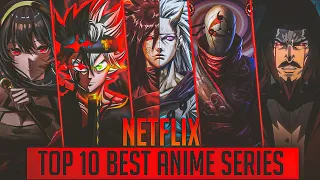 TOP 10 MOST WATCHED ANIME SERIES ON NETFLIX | Anime In Hindi /English | SAGAR KA REVIEW
