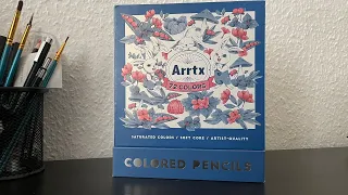 Arrtx Coloured Pencils... as good as Prismacolor?